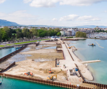 Plage publique des Eaux-Vives