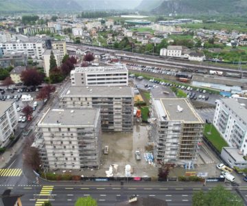 Résidence “Les jardins de pierre” à Martigny