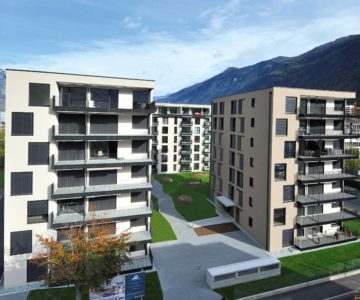 Résidence “Les jardins de pierre” à Martigny